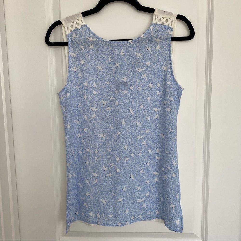 RW&CO | Sleeveless printed blouse